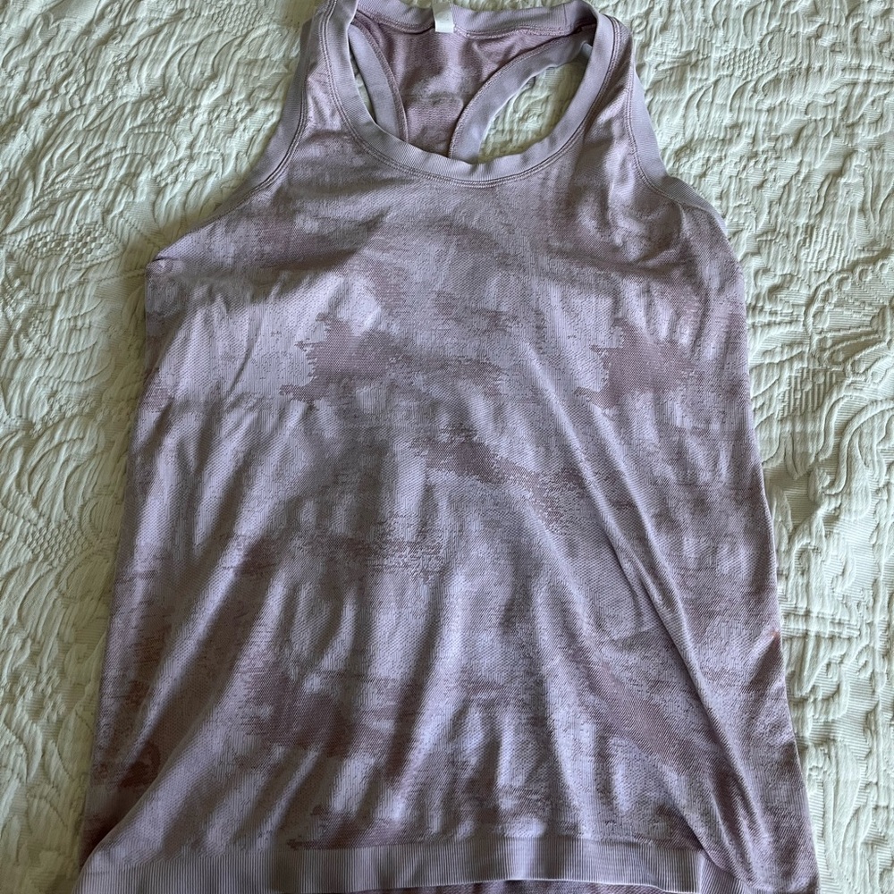 Athleta Light Purple Tank Top